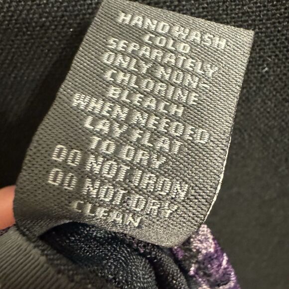 Chicos Blouse 2 Womens Medium Vintage Slinky Top Y2K 90s Fairy Goth Whimsigoth - Picture 4 of 6